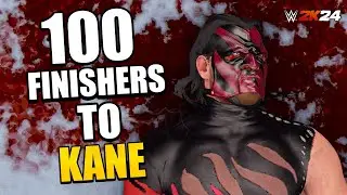 WWE 2K24 : 100 Finishers To Kane