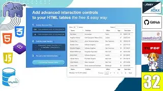 32 Como INSTALAR DATATABLES sin morir en el INTENTO en el SISTEMA VETERINARIO(PHP y MySql)FullStack