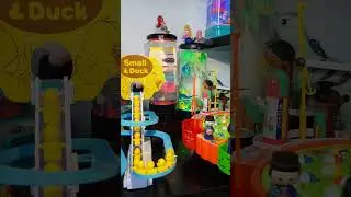 Ducklings Climbing Stairs #toys #fishingtoys #viralvideo #trending #asmr #satisfying #shorts #fyp