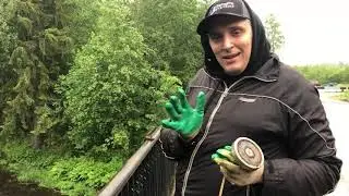 как нужно активно отдыхать ! нашли поисковый магнит при помощи поискового магнита