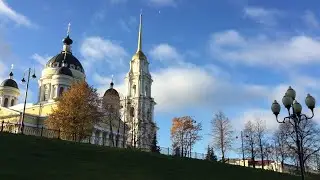 Прогулки по Рыбинску. От Волжского моста до Трала по набережной Волги.