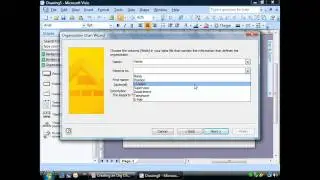 Importing Data from an Existing Database to Create an Org Chart