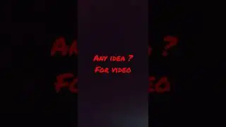any idea?