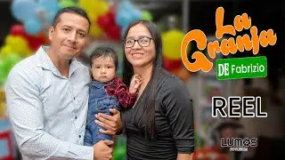 Reel Fiesta Infantil La Granja de Zenón | Cumpleaños #1 de Fabrizio | Servicio de foto y filmación