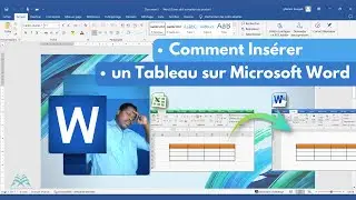 COMMENT INSERER UN TABLEAU SUR MICROSOFT WORD #manyangaword #microsoftword #words #word
