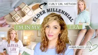 In my Elder Millennial Era ✨... spider veins & MINIMAL effort fashion! 😉