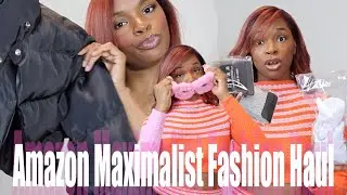 Amazon Maximalist Spring Clothing Try-On Haul || AmberCharmayne