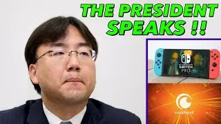 Nintendo’s President Discusses When They Will Launch The Switch Pro + Crunchyroll Is Here