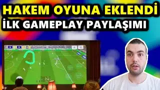EFOOTBALL 2025 MOBİLE HAKEM EKLENDİ 👨‍⚖️ İLK GAMEPLAY PAYLAŞIMI ! TÜRKÇE SPİKER ARALIK AYINDA !!!