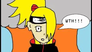 Tobi and Deidara Paint Animation