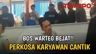 ISTRI PULANG KAMPUNG, BOS WARTEG DI BEKASI PERKOSA KARYAWAN CANTIK