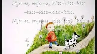 Har du sett min lilla katt (med text)