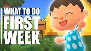 👉 Your First Week in Animal Crossing New Horizons - First Things to Do + Tips!