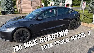 130 Mile Trip with the 2024 Tesla Model 3 Long Range: How Well Does It Drive?