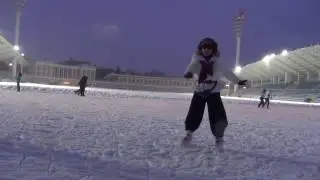 На катке Метеор в Жуковском .Часть 1.Тренировка