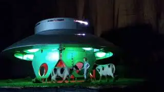 Invaders UFO with Evan Designs LEDs