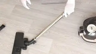 Пылесос Beko VCO32803AF. Основные принадлежности, включение.