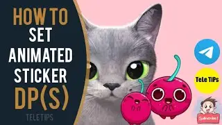 How To Set Animated Sticker Profile Pictures/Dp(s) | Latest Full Tutorial