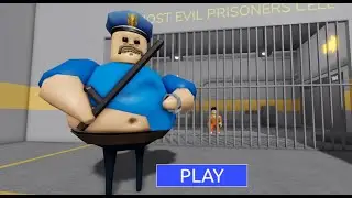 Roblox Barry’s Prison Run Story Obby EASY MODE Walkthrough Boss Battle #roblox #obby