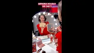 Sephora Hong Kong | Holiday 2022 Party | HK Model Vlog #shorts