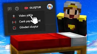 Minecraft'ta Bir Yıl Sonra İlk Defa Bedwars Oynadım ?!