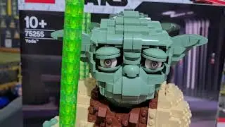 LEGO Yoda build... a great birthday gift