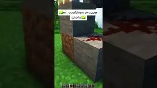 minecraft:item swapper tutorial #shorts