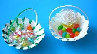 PQ Crafts || DIY FLOWER USING CANDY WRAPPER