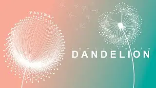 Draw with me | How to create dandelion | Adobe Illustrator
