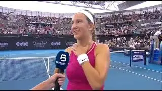 Azarenka Reflects on Victory Over Ostapenko in Brisbane: 'Sometimes, You Need a Helmet!'