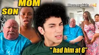 That's not her Grandpa- that's her SON. 💀