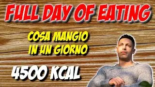 Full Day Of Eating - Cosa mangio in un giorno a 4500 kcal |ALE MORNATA|