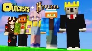 🔴 OUTCASTS HYPIXEL WITH VIEWERS (OUTCASTS DISCORD LAUNCH / LINK IN DESC.)