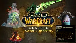 WoW Season Of Discovery: Chaos Bolt Rune (Horde Undead Warlock)