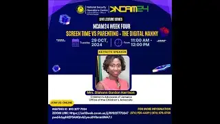 NCAM24 [Lecture Series] : Screen Time vs Parenting - The Digital Nanny