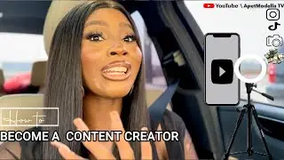 HOW TO BECOME A CONTENT CREATOR | INFLUENCER 1