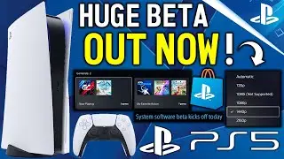 HUGE NEW PS5 BETA UPDATE Out Right Now! Big Feature FINALLY + More New PlayStation 5 System Updates