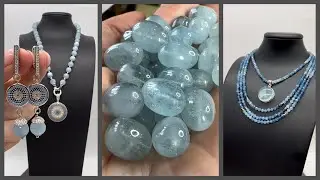 Украшения с АКВАМАРИНОМ.