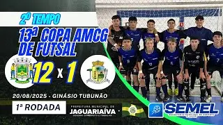 #EP2277 13ª Copa AMCG de Futsal 2º tempo Jaguariaíva x Palmeira - Futsal Masculino Sub-17 20/08/2025