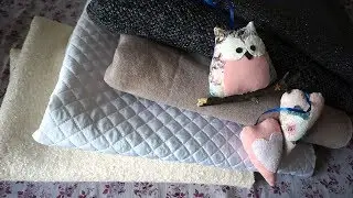 Посылка с тканями к Новому году - замша на меху, пальтовая, стежка, трикотаж с люрексом