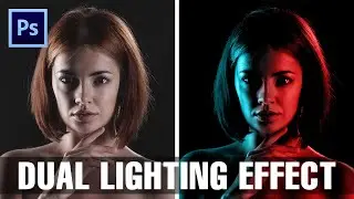 2 Langkah Mudah Membuat DUAL LIGHTING EFFECT di Photoshop