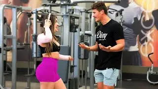 Trolling Strangers In The Gym!!