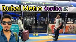 Dubai Metro travel video | Emirates tower to al quba metro 🚇 station #raavanan_sl #dubaimetro