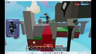 I played bedwars duels again and they were mad. #bedwars #roblox