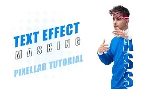 Text Effect Masking | Pixellab Tutorial | Jass Text Masking