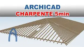 Archicad - Charpente en 5min - Apprendre Archicad Facilement Formation