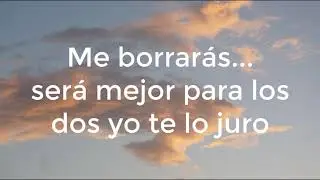 Me Borraras (KARAOKE)