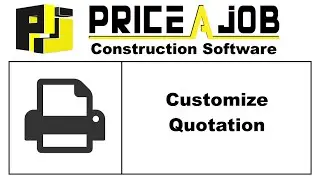 Customize Quote Report - Price A Job