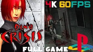 Dino Crisis - 4K 60FPS Classic REbirth Mod [Full Game] - No Commentary