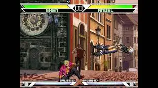Shen(Player) vs Angel(NPC)(Mugen)